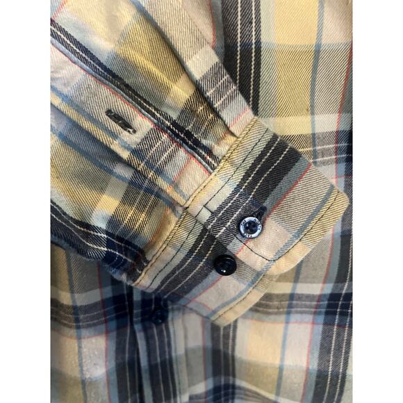THE NORTH FACE MENS LONG SLEEVE BUTTON DOWN PLAID FLANNEL SIZE M - Picture 13 of 16